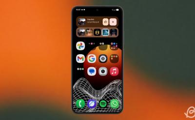 Hide App and Widget Labels in One UI 7 on Samsung Phones